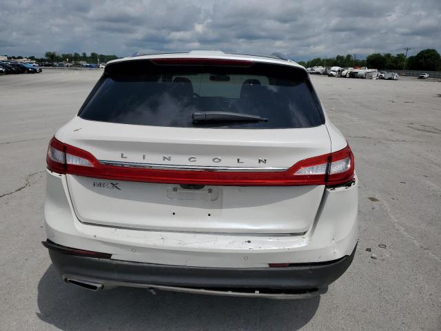 2LMPJ6LR3HBL43291 - 2017 LINCOLN MKX RESERVE WHITE photo 6