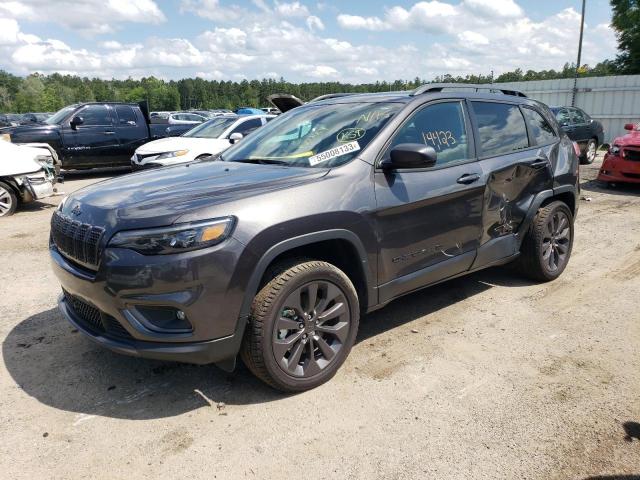 1C4PJMMX3MD147521 - 2021 JEEP CHEROKEE LATITUDE LUX GRAY photo 1