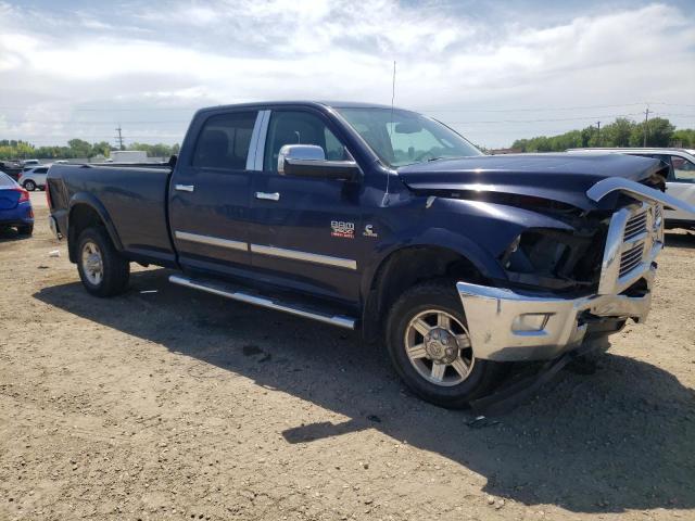 3C63D3JL9CG188813 - 2012 DODGE RAM 3500 LARAMIE BLUE photo 4