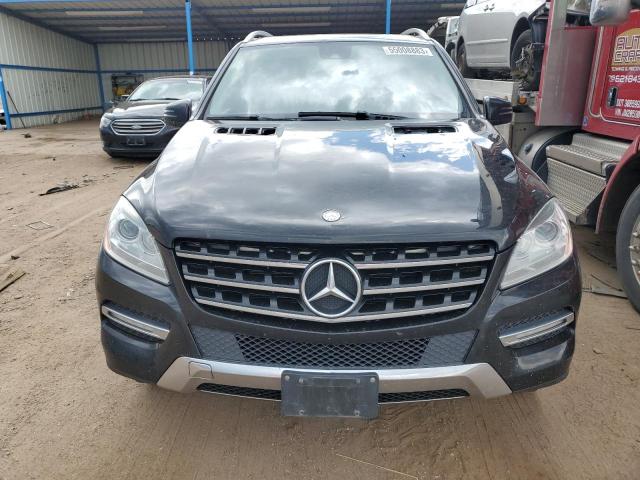 4JGDA5HB0CA059304 - 2012 MERCEDES-BENZ ML 350 4MATIC BLACK photo 5