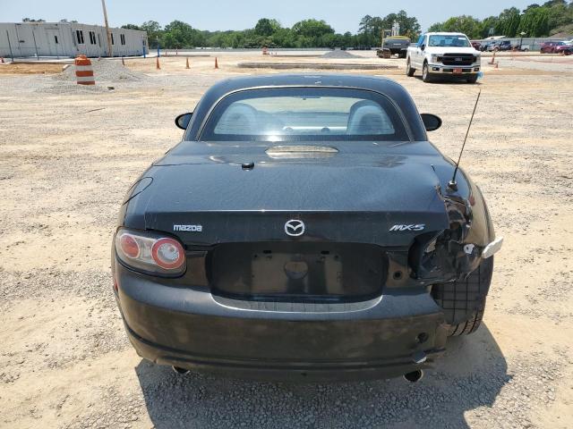 JM1NC26FX70127868 - 2007 MAZDA MX-5 MIATA BLACK photo 6