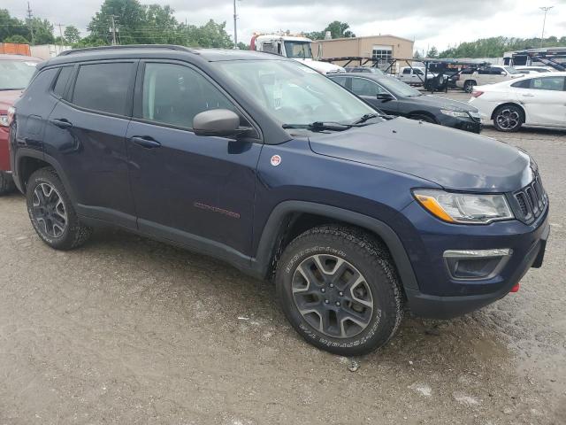 3C4NJDDB2KT733128 - 2019 JEEP COMPASS TRAILHAWK BLUE photo 4