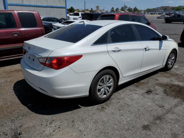 5NPEB4ACXBH036333 - 2011 HYUNDAI SONATA GLS WHITE photo 3