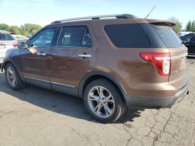 1FMHK7F82CGA95106 - 2012 FORD EXPLORER LIMITED TAN photo 2