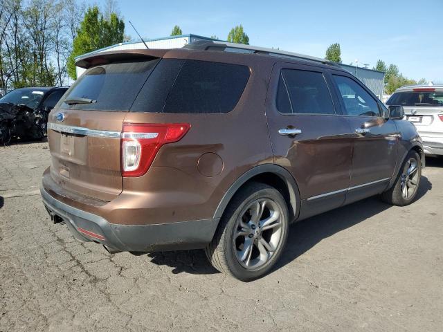 1FMHK7F82CGA95106 - 2012 FORD EXPLORER LIMITED TAN photo 3