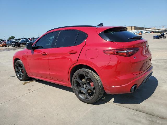 ZASPAKBN1N7D28274 - 2022 ALFA ROMEO STELVIO TI RED photo 2