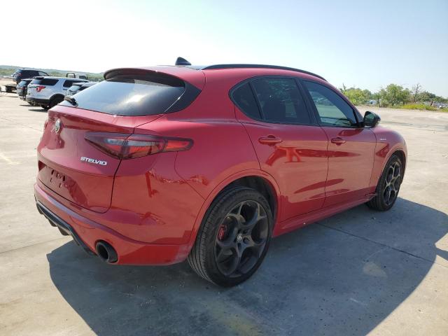 ZASPAKBN1N7D28274 - 2022 ALFA ROMEO STELVIO TI RED photo 3