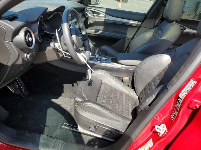 ZASPAKBN1N7D28274 - 2022 ALFA ROMEO STELVIO TI RED photo 7