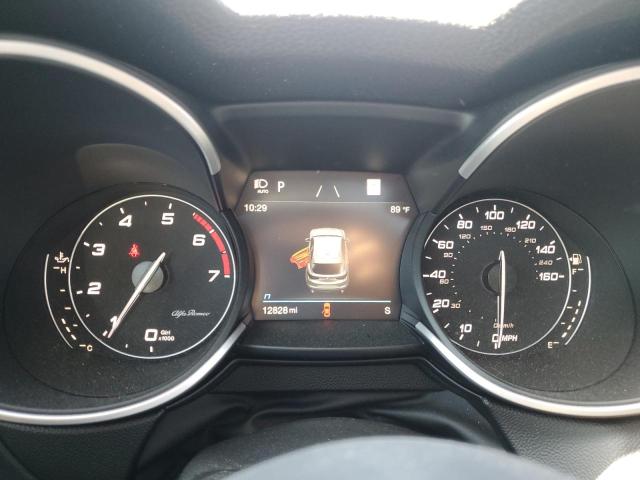 ZASPAKBN1N7D28274 - 2022 ALFA ROMEO STELVIO TI RED photo 9