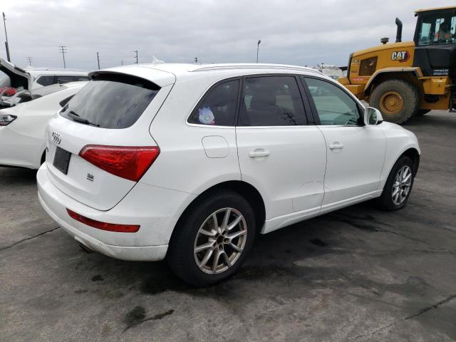 WA1LKAFP8AA083684 - 2010 AUDI Q5 PREMIUM PLUS WHITE photo 3