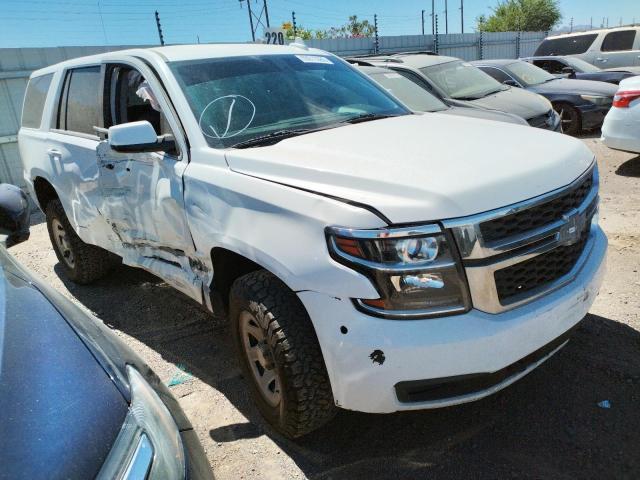 1GNSKFEC5KR125929 - 2019 CHEVROLET TAHOE SPECIAL WHITE photo 4