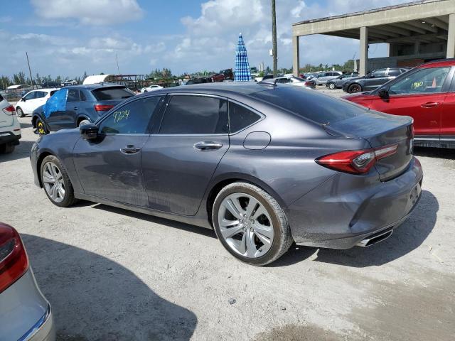19UUB5F42NA002418 - 2022 ACURA TLX TECHNOLOGY ნაცრისფერი ფოტო 2