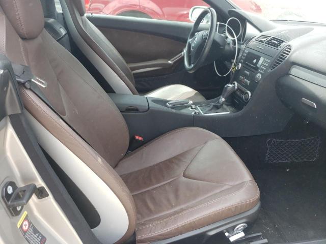 WDBWK56F95F025138 - 2005 MERCEDES-BENZ SLK 350 SILVER photo 10