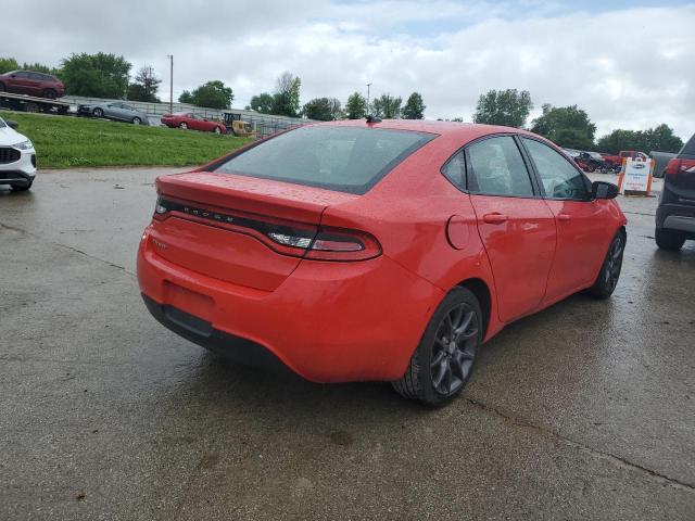 1C3CDFAA1GD680090 - 2016 DODGE DART SE RED photo 3