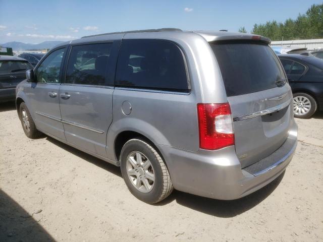 2C4RC1BG1DR657609 - 2013 CHRYSLER TOWN & COU TOURING ვერცხლისფერი ფოტო 2