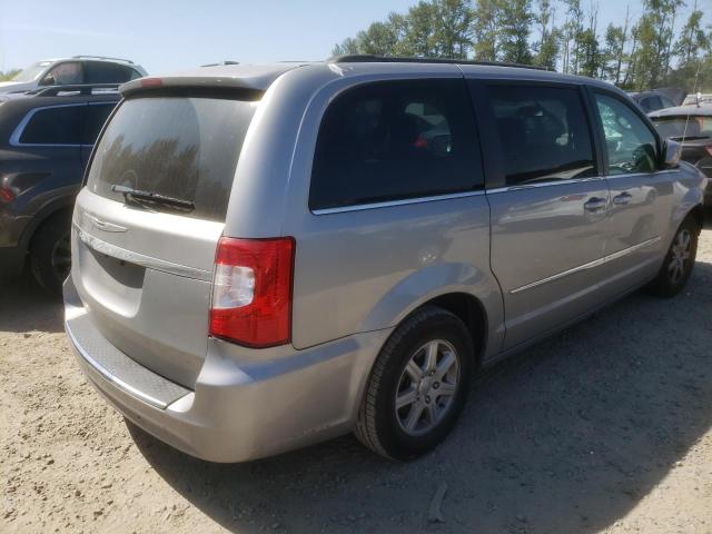 2C4RC1BG1DR657609 - 2013 CHRYSLER TOWN & COU TOURING ვერცხლისფერი ფოტო 3