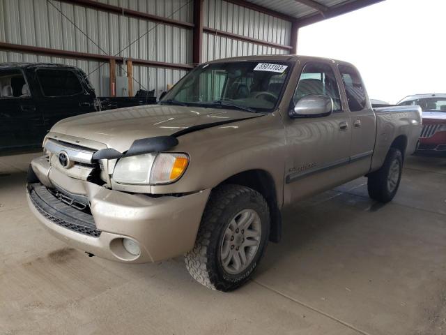 5TBBT44184S442806 - 2004 TOYOTA TUNDRA ACCESS CAB SR5 GOLD photo 1