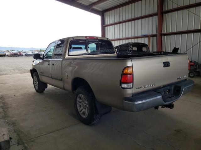 5TBBT44184S442806 - 2004 TOYOTA TUNDRA ACCESS CAB SR5 GOLD photo 2