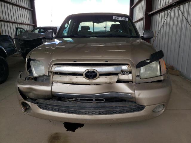 5TBBT44184S442806 - 2004 TOYOTA TUNDRA ACCESS CAB SR5 GOLD photo 5