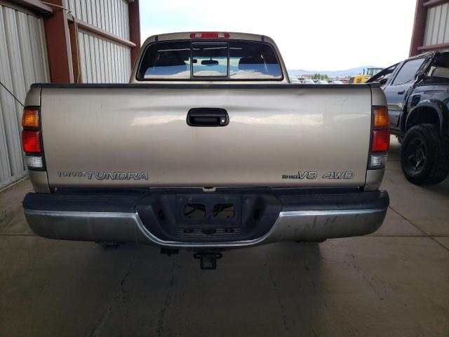 5TBBT44184S442806 - 2004 TOYOTA TUNDRA ACCESS CAB SR5 GOLD photo 6