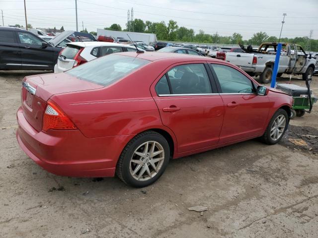 3FAHP0JA3CR237064 - 2012 FORD FUSION SEL RED photo 3