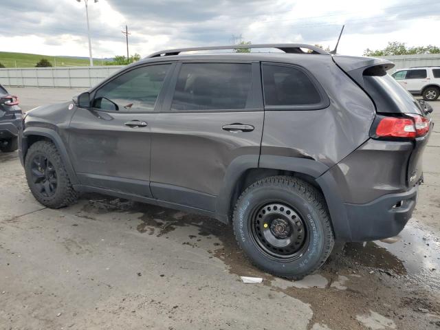 1C4PJMBX5JD522856 - 2018 JEEP CHEROKEE TRAILHAWK CHARCOAL photo 2