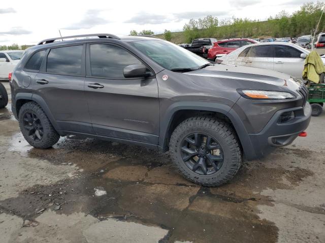 1C4PJMBX5JD522856 - 2018 JEEP CHEROKEE TRAILHAWK CHARCOAL photo 4