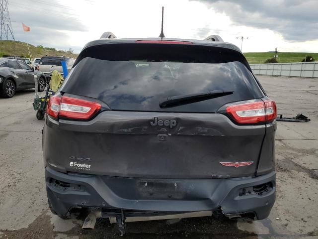 1C4PJMBX5JD522856 - 2018 JEEP CHEROKEE TRAILHAWK CHARCOAL photo 6