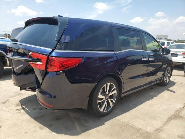 5FNRL6H87PB009012 - 2023 HONDA ODYSSEY TOURING BLUE photo 3