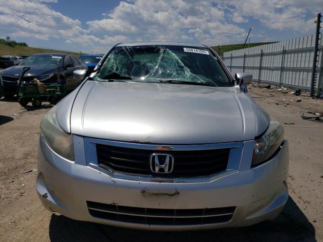 1HGCP26808A004512 - 2008 HONDA ACCORD EXL SILVER photo 5