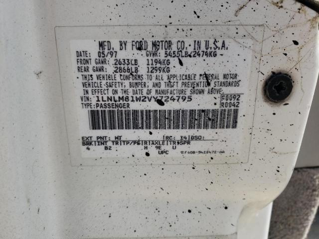 1LNLM81W2VY724795 - 1997 LINCOLN TOWN CAR EXECUTIVE BLACK photo 13