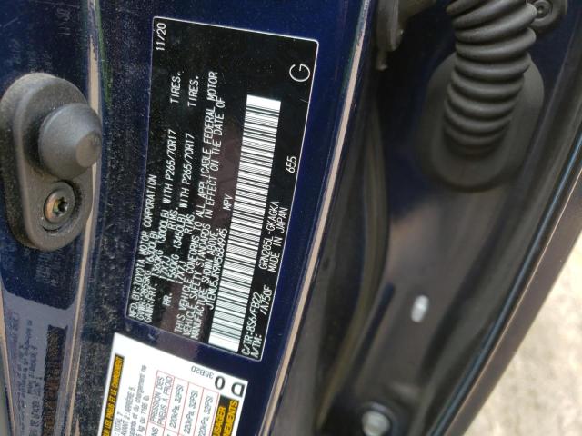 JTEMU5JR9M5884945 - 2021 TOYOTA 4RUNNER SR5/SR5 PREMIUM 蓝色 照片 14