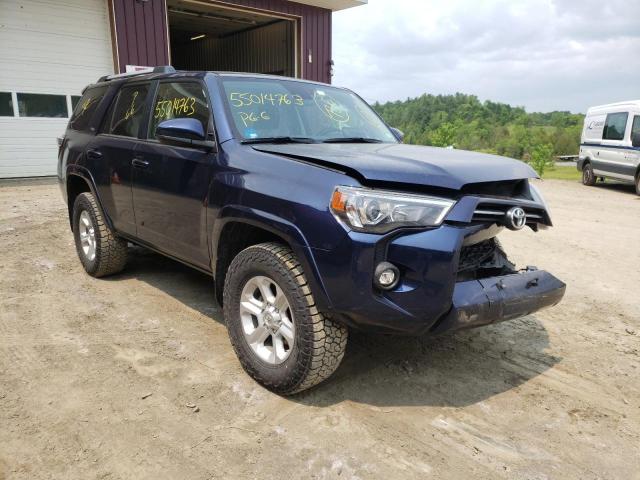 JTEMU5JR9M5884945 - 2021 TOYOTA 4RUNNER SR5/SR5 PREMIUM 蓝色 照片 4