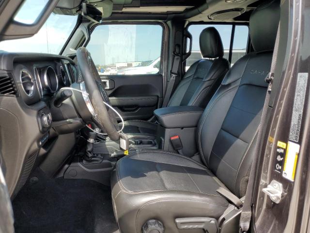 1C4JJXP62NW190957 - 2022 JEEP WRANGLER U SAHARA 4XE GRAY photo 7