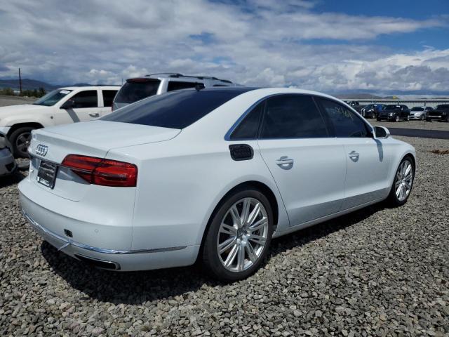 WAU3GAFD6FN001350 - 2015 AUDI A8 L QUATTRO WHITE photo 3