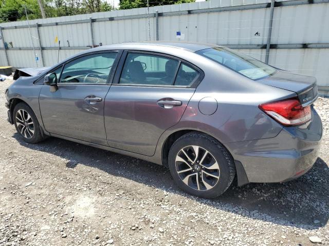 19XFB2F98DE004185 - 2013 HONDA CIVIC EXL 灰色 照片 2