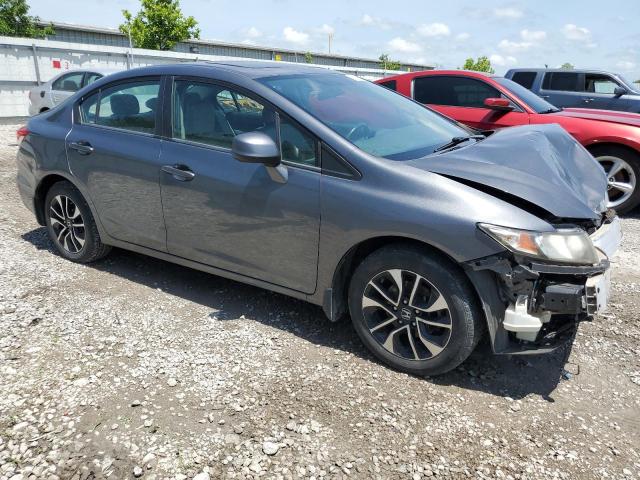 19XFB2F98DE004185 - 2013 HONDA CIVIC EXL 灰色 照片 4