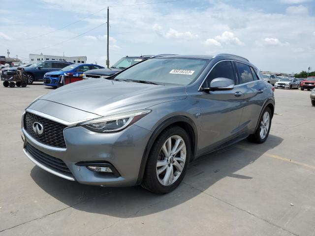 SJKCH5CP7HA017554 - 2017 INFINITI QX30 BASE GRAY photo 1