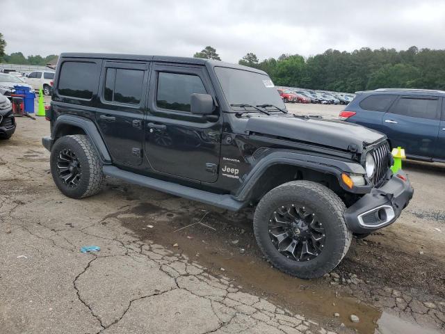 1C4HJXEG3JW146888 - 2018 JEEP WRANGLER U SAHARA BLACK photo 4