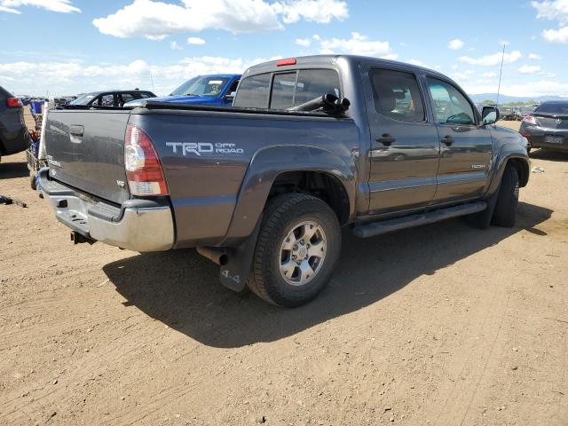 3TMLU4EN3DM116731 - 2013 TOYOTA TACOMA DOUBLE CAB GRAY photo 3