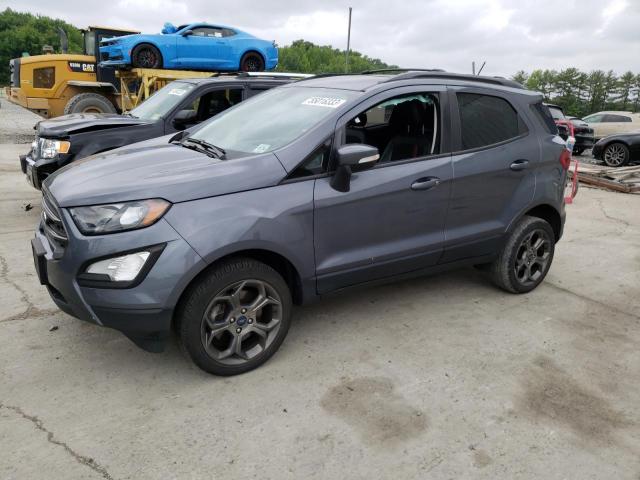 MAJ6P1CL2JC230324 - 2018 FORD ECOSPORT SES GRAY photo 1