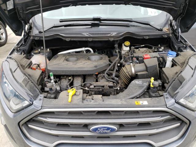 MAJ6P1CL2JC230324 - 2018 FORD ECOSPORT SES GRAY photo 12