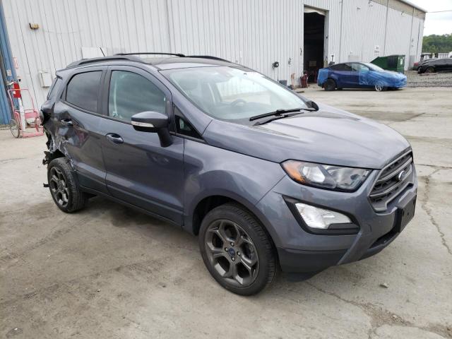 MAJ6P1CL2JC230324 - 2018 FORD ECOSPORT SES GRAY photo 4