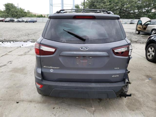 MAJ6P1CL2JC230324 - 2018 FORD ECOSPORT SES GRAY photo 6