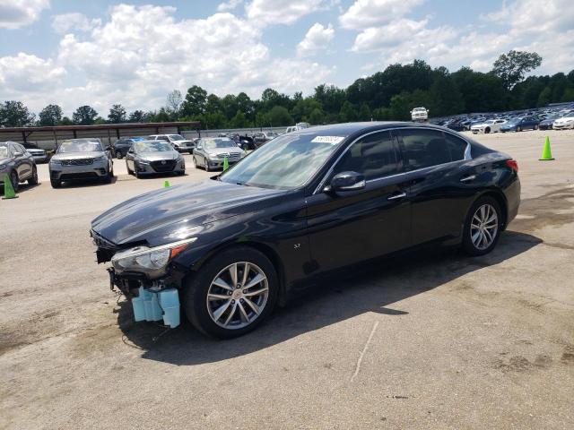 JN1BV7AP1FM338011 - 2015 INFINITI Q50 BASE BLACK photo 1