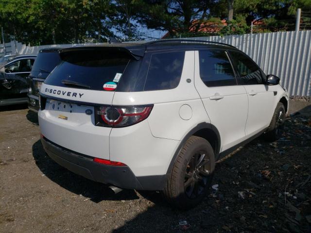 SALCR2BG3GH584939 - 2016 LAND ROVER DISCOVERY HSE WHITE photo 4