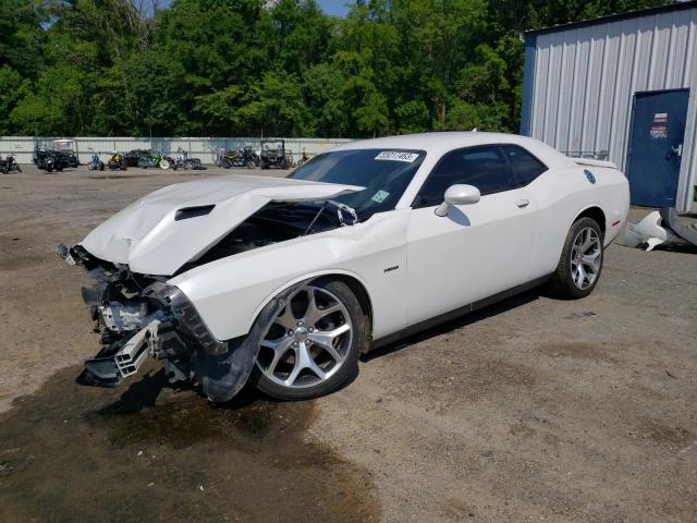 2C3CDZBT8FH774227 - 2015 DODGE CHALLENGER SXT PLUS WHITE photo 1