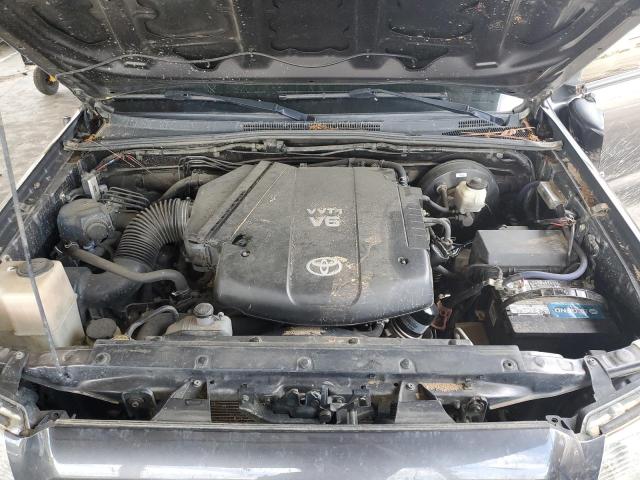 5TFJU4GN8DX047405 - 2013 TOYOTA TACOMA DOUBLE CAB PRERUNNER GRAY photo 11