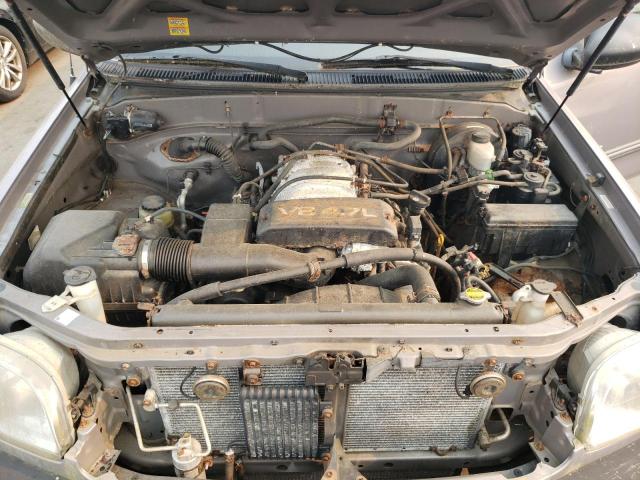 5TBBT4411YS123379 - 2000 TOYOTA TUNDRA ACCESS CAB Gris photo 11