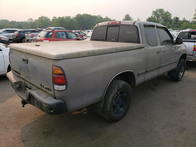 5TBBT4411YS123379 - 2000 TOYOTA TUNDRA ACCESS CAB GRAY photo 3